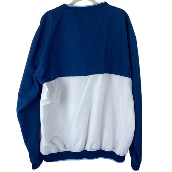 American Crown Huntington Beach CA Jersey‎ Blue and White colorblock - Picture 7 of 8